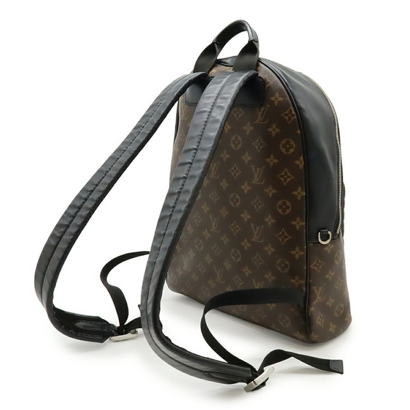 LOUIS VUITTON Authentic Black Monogram Backpack main image 7